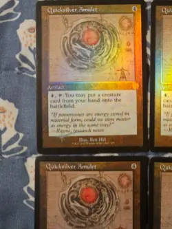 Quicksilver Amulet FOIL (Retro Schematic) Magic the Gathering MTG - Image 2