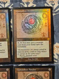 Quicksilver Amulet FOIL (Retro Schematic) Magic the Gathering MTG - Image 3