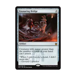 WOTC MTG Masters 25 Ensnaring Bridge (MR) NM - Image 1