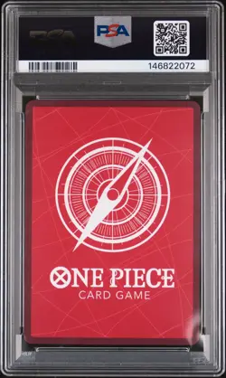 2025 ONE PIECE PROMOS BVB X ONE PIECE MATCH DAY 2025 #003 MONKEY D. LUFFY PSA 9 - Image 2