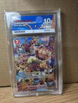 One Piece TCG ST15-002 SP Edward Newgate ACE Gem Mint 10 - Image 1