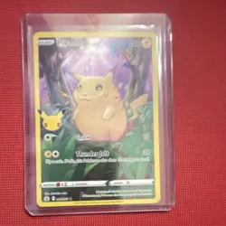 Pokemon TCG Celebrations Pikachu 005/025 Holo Rare Promo Card English 2021 - Image 1