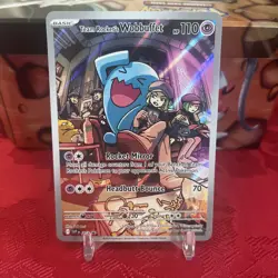 Team Rocket's Wobbuffet 203 Sv: Scarlet & Violet Promo Cards Holo Near Mint (NM) - Image 1