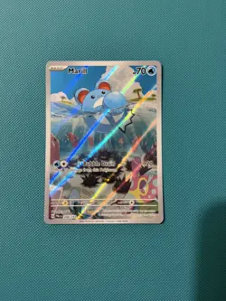 Pokemon Marill TCG Card 204/193 Paldea Evolved Illustration Rare Holo - Image 1
