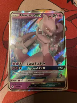 Pokemon Mewtwo GX TCG Battle Academy Card 31/68 Regular Ultra Rare - Image 1