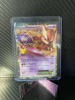 Pokemon Mewtwo EX Celebrations Classic Holo 54/99 170 HP English Card - Image 1