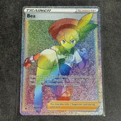 Pokemon Card Bea 193/185 Vivid Voltage Full Art Secret Rare Trainer NM/M - Image 1