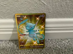 Mew Celebrations 25/25 Pokemon Card 25th Anniversary TCG Gold - Image 1