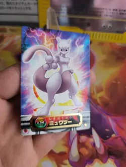 Pokemon Karte Card Holo Mewtwo Mewtu Zukan Card 2004 Bandai japanese NM- - Image 4