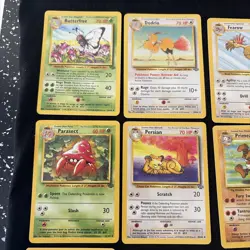 Jungle Set Pokemon Cards Bundle No Duplicates 1999 WOTC Vintage x31 MINT-LP - Image 2
