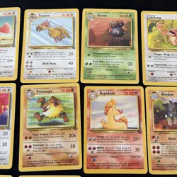 Jungle Set Pokemon Cards Bundle No Duplicates 1999 WOTC Vintage x31 MINT-LP - Image 3