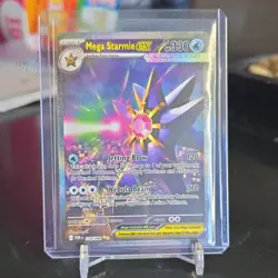 Pokemon Mega Starmie EX Full Art Holo Card 118/088 Rare 330 HP - Image 2