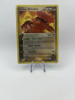 Team Magma's Groudon - 9/95 - Pokemon Ex Team Magma Team Aqua Card - Image 4