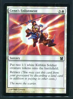 Cenn's Enlistment - Foil - Magic MTG 2013 Modern Masters - LP/NM - Image 1