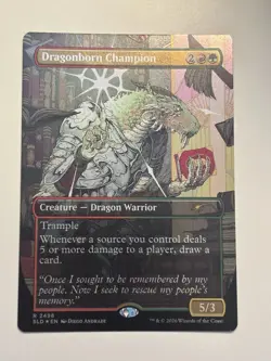 MTG Secret Lair Whispers in Candlekeep D&D 4 Dragon Cards - Image 3