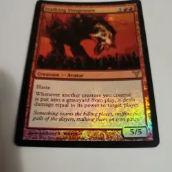 1x Stalking Vengeance FOIL Dissension NM MTG Rare MAGIC GATHERING NEVER PLAYED - Image 4