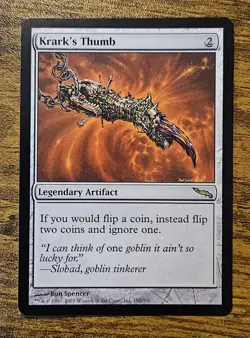 Krark's Thumb - Rare - NM - MTG Mirrodin ⚔B&B - Image 1