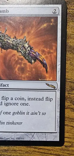 Krark's Thumb - Rare - NM - MTG Mirrodin ⚔B&B - Image 5