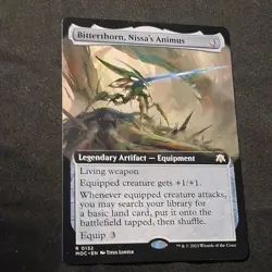 Bitterthorn, Nissa's Animus x 1 (Extended Art) - MTG - NM+ - MOC - 0132 - - Image 1