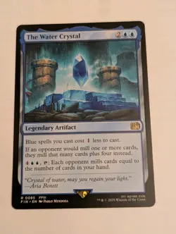 The Water Crystal - MTG Final Fantasy - Magic The Gathering - Rare 085 - Image 1