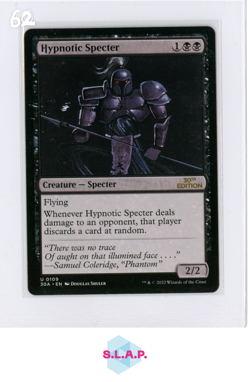 HYPNOTIC SPECTER WIZARDS OF THE COAST MTG 30A U 0109 30TH ANN. EDITION EN - Image 1