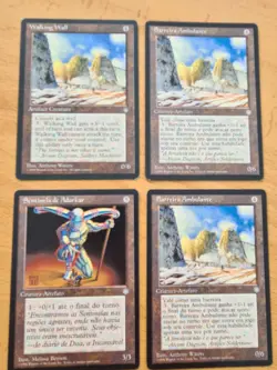 WALKING WALL (EN×1 PTx2)+ ADARKAR SENTINEL (PT) ● ICE AGE ● 1995 ● MTG ● LP #299 - Image 1