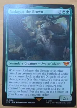MTG Radagast Lord of the Rings - Radagast the Brown NM Magic The Gathering - Image 1