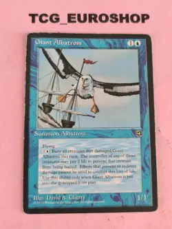 GIANT ALBATROSS (×2) + DARK MAZE + WILLOW FAERIE ● HOMELANDS ● MTG ● LP #2527 - Image 2