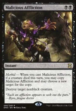 MALICIOUS AFFLICTION▪ETERNAL MASTERS▪2016▪MTG▪ENGLISH▪NM●F001 - Image 1