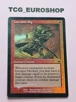LACCOLITH RIG●FOIL●NEMESIS●COMMON●MTG●ENGLISH●2000●NM(-)●02010 - Image 1