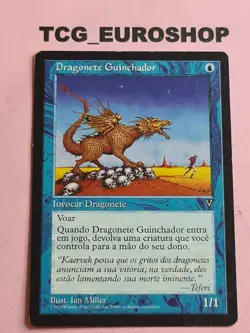 Shrieking Drake (×2)●ENGLISH + PORTUGUESE●VISIONS●1997●COMMON●MTG●LP #2522 - Image 4