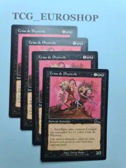 Phyrexian Broodlings▪PLAYSET▪URZA'S LEGACY▪1999▪PORTUGUESE▪MTG▪NM #01.213 - Image 1