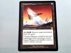 MTG - APOCALYPSE (BB/'01) - LEGACY WEAPON (137) - WAFFE DES VERM. / NEVER PL./NM - Image 1
