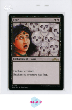 FEAR WIZARDS OF THE COAST MTG C 0105 30TH ANNIVERSARY EDITION ENGLISH - Image 1