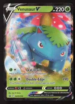 Venusaur V Promo Holofoil SWSD SWSH100 NM Pokemon TCG - Image 1