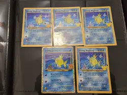 Shining Magikarp Celebrations Lot (5) Pokemon Cards Japanese 25th Anniversary - Image 1