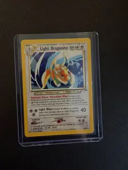 The Pokemon Company Light Dragonite 14/105 Neo Destiny Holo Rare 100 HP TCG - Image 3