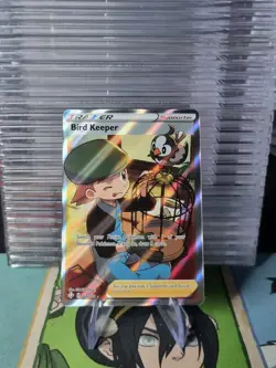 Pokemon TCG Shining Fates Ultra Rare Bird Keeper 066/072 Full Art - Image 1