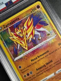 Pokemon 2020 Zamazenta #102 PSA 10 GEM MINT -- USA SHIPPING ONLY - Image 3