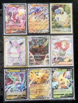 Pokemon TCG Binder Lot Vintage & Modern SIR Alt Art EX Holos Rayquaza Charizard - Image 1