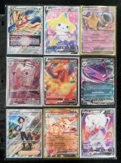 Pokemon TCG Binder Lot Vintage & Modern SIR Alt Art EX Holos Rayquaza Charizard - Image 2