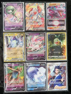 Pokemon TCG Binder Lot Vintage & Modern SIR Alt Art EX Holos Rayquaza Charizard - Image 4