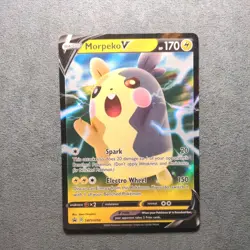 Pokemon TCG English - Sword & Shield Promo - Morpeko V SWSH056 - NM - Image 1