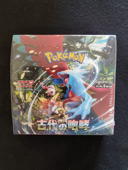 Pokemon Card Booster Box Ancient Roar sv4K Scarlet & Violet Japanese with shrink - Image 1