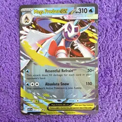 Mega Froslass EX 047/217 Rare Foil ASCn Stage 1 310 HP English Pokemon TCG - Image 1