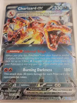 Charizard EX - Pokemon Paldean Fates #054 - Gem Mint PSA 10 - Image 3