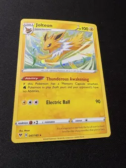 Pokemon TCG - Jolteon 47/185 Vivid Voltage Promo Cosmos Holo - Image 1