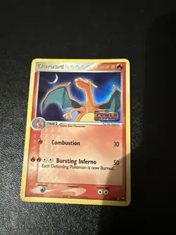 Pokemon TCG Ex Ruby Sapphire Ex Power Keepers Charizard Holo 6/108 2007 - Image 1