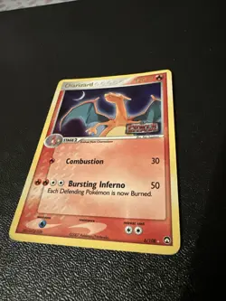 Pokemon TCG Ex Ruby Sapphire Ex Power Keepers Charizard Holo 6/108 2007 - Image 4