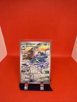 Pokemon TCG Metagross 178/162 Illustration Rare - Temporal Forces (2024) - Image 1